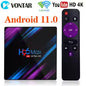 H96 MAX RK3318 Smart TV Box Android 11 4G 64GB 32G 4K
